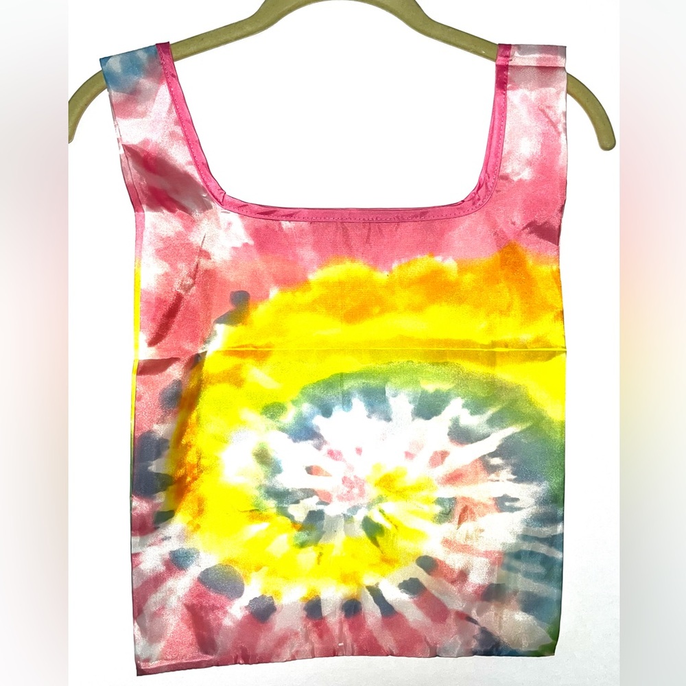 Tie Dye Packable Shopping Tote